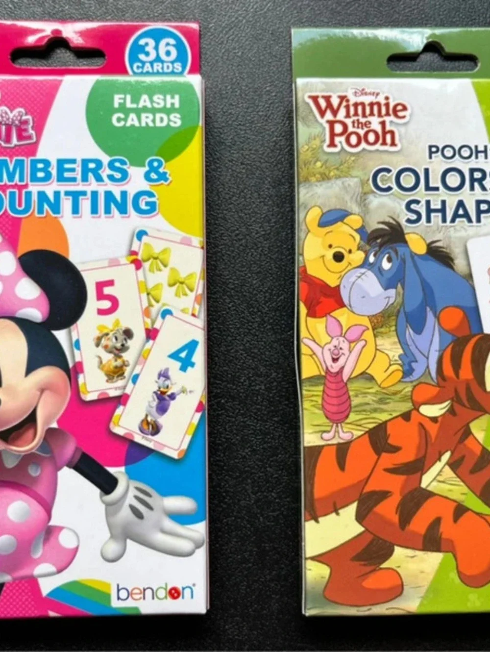 Disney learning with Minnie and Winnie :) A fun mixed pairing.